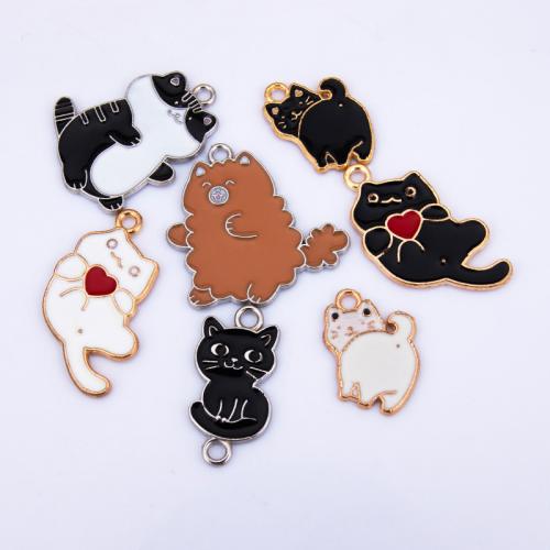 Zink-Legierung-Emaille-Anhänger, Zinklegierung, plattiert, DIY & verschiedene Stile für Wahl, keine, verkauft von PC