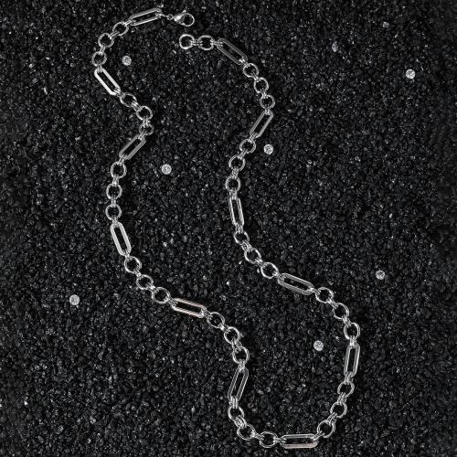 Нержавеющая сталь 304 Ожерелье и Браслет, полированный, Мужская & разный размер для выбора, оригинальный цвет, продается PC