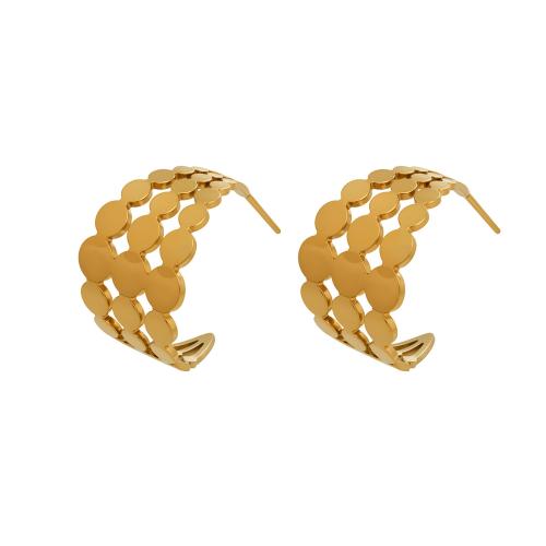 Pendientes de Acero Inoxidable, chapado, para mujer & hueco, más colores para la opción, 14x20mm, Vendido por Par