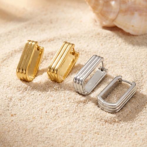 Нержавеющая сталь падение Серьги, нержавеющая сталь, Другое покрытие, Женский, Много цветов для выбора, 11x19mm, продается Пара