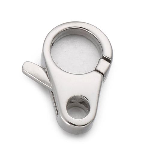 Stainless Steel Lobster Claw Clasp, 304 Stainless Steel, plated, DIY & different styles for choice, Sold By PC