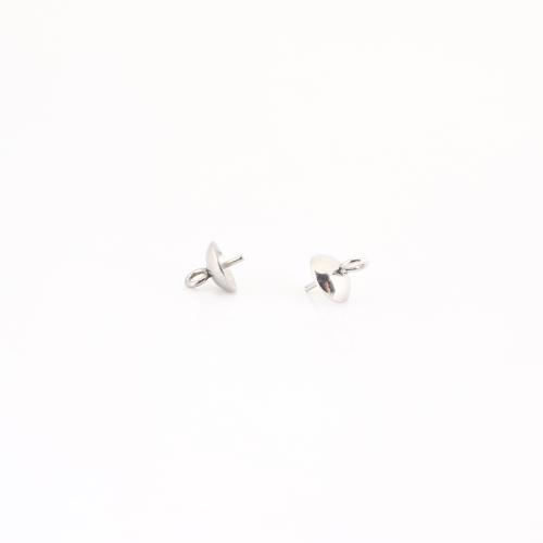 Attache à vis en acier inoxydable, Acier inoxydable 304, DIY, couleur originale, 7x6x6mm, Vendu par PC