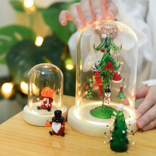 Glass Decoration, Christmas Design & different styles for choice, Sold By PC