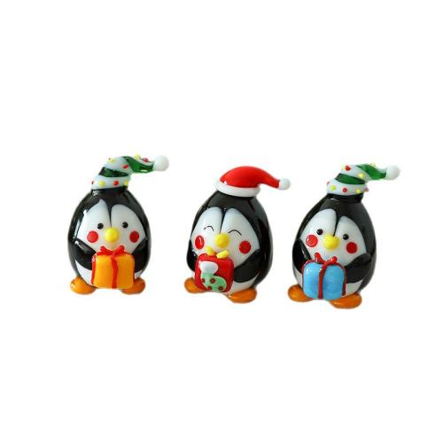 Glass Decoration, Penguin, different styles for choice, Sold By PC