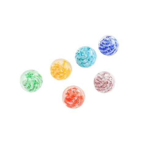 Fashion Glass Beads, Round, DIY, more colors for choice, 11x11mm, Sold By PC