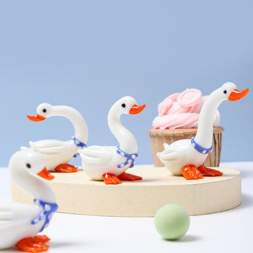 Glass Decoration, Swan, different styles for choice, Sold By PC