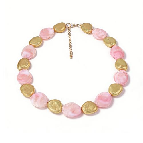 Harz Halskette, Modeschmuck & für Frau, Rosa, verkauft von Strang