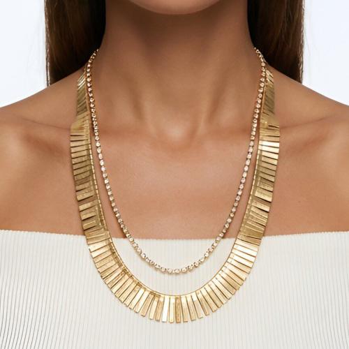 Tibetan Style Jewelry Necklace, plated, 2 pieces & fashion jewelry & for woman, more colors for choice, Sold By Set