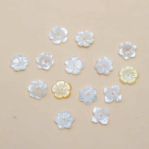 Natural Freshwater Shell Beads, Flower, Carved, DIY & different styles for choice, 12mm, Sold By PC