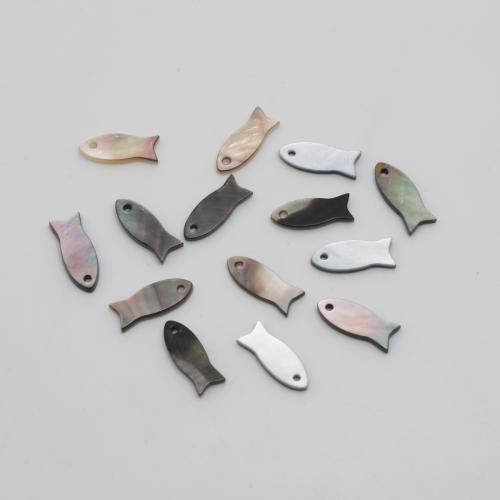 Pendentifs coquillage, coquille, poisson, DIY, 5x13mm, Vendu par PC