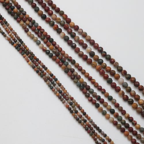 Abalorios de Gemas, Esférico, Bricolaje & diverso tamaño para la opción & facetas, Vendido por Sarta