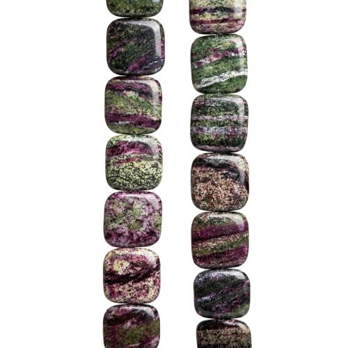 Gemstone Jewelry Beads, Square, DIY, 20mm, Sold By PC