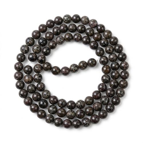 Natural Snowflake Obsidian Beads, Round, polished, DIY & different size for choice, Sold Per Approx 15.7 Inch Strand