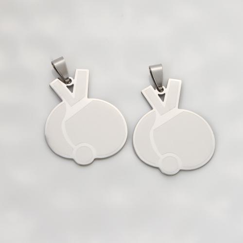 Stainless Steel Pendants, 304 Stainless Steel, silver color plated, DIY, mixed colors, 40x29x1.40mm, Sold By PC