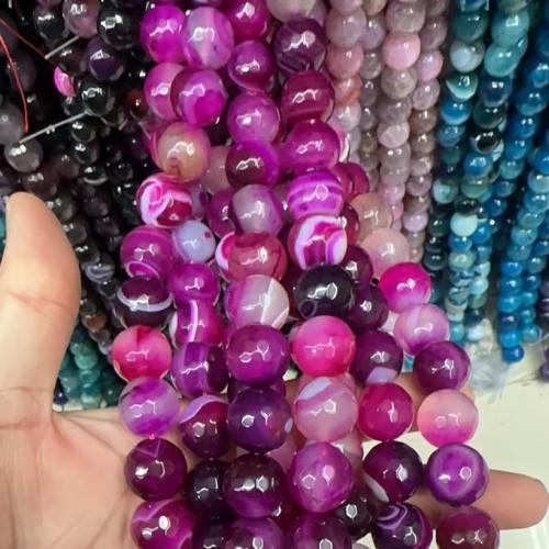 Gemstone Jewelry Beads, Round, DIY & different materials for choice & faceted, 14mm, Sold Per Approx 38 cm Strand