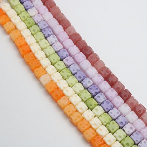 Resin Jewelry Beads, injection moulding, DIY, more colors for choice, 9mm, Sold Per Approx 38 cm Strand