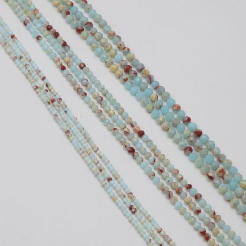 Бусины из поделочных камней, Shoushan Stone, Круглая, DIY & разный размер для выбора & граненый, продается Strand