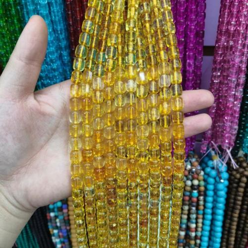 Crystal Beads, DIY, more colors for choice, 8x10mm, Sold Per Approx 38 cm Strand
