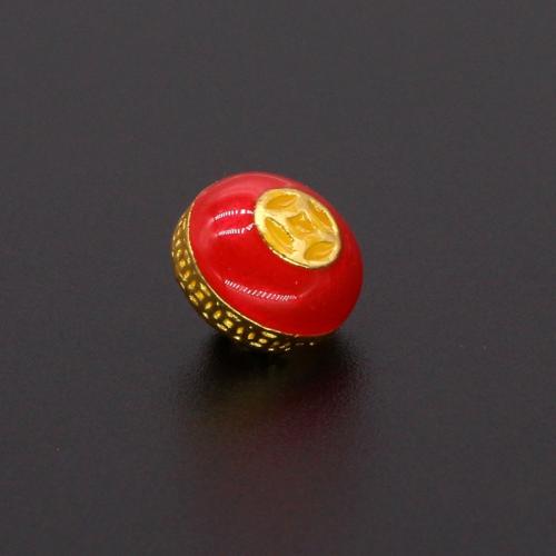 Zink-Legierung-Emaille-Anhänger, Zinklegierung, DIY, keine, 10x8mm, verkauft von PC