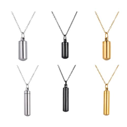 Acier inoxydable 304 Pendentif cercueil cinéraires, Placage, unisexe & styles différents pour le choix, plus de couleurs à choisir, Vendu par PC