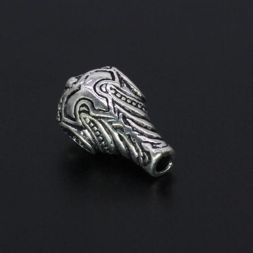 3 Holes Guru Beads, Tibetan Style, plated, vintage & DIY, more colors for choice, 20x12mm, Sold By PC