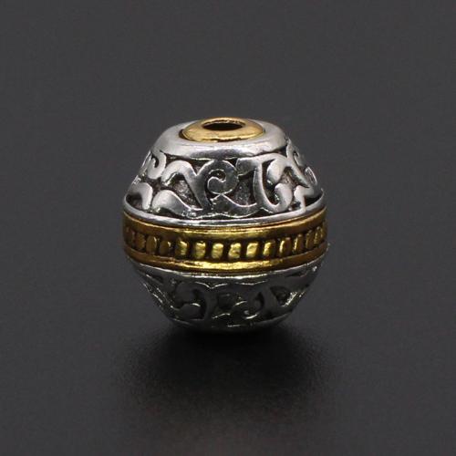 Tibetan Style Spacer Beads, plated, vintage & DIY, 12x12mm, Hole:Approx 2mm, Sold By PC