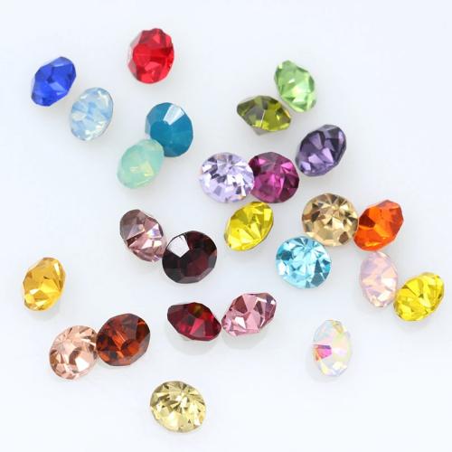 3D Nail Art Decoration, Crystal, plated, DIY & different size for choice, more colors for choice, Sold By Bag