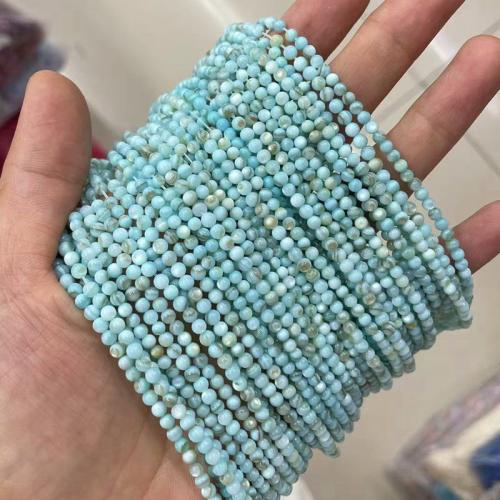 Natural Colored Shell Beads, Freshwater Shell, Round, dyed & DIY, more colors for choice, 3mm, Sold Per Approx 38 cm Strand