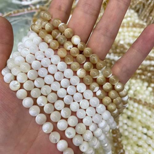 Ablorios de Nácar Natural, Esférico, Bricolaje & diverso tamaño para la opción, más colores para la opción, Vendido por Sarta