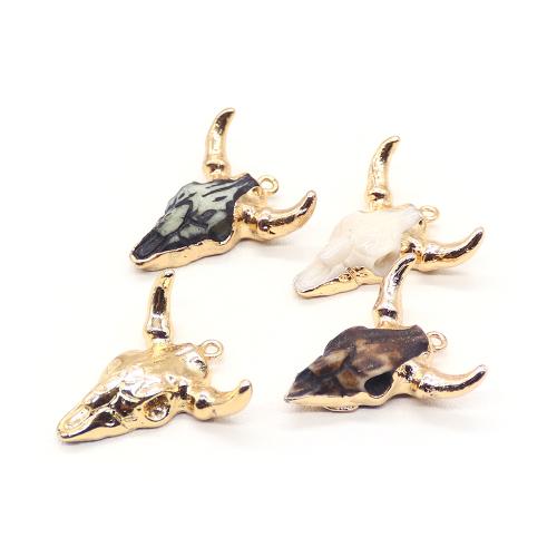 Resin Pendant, with Brass, gold color plated, DIY, more colors for choice, 27x29mm, Sold By PC