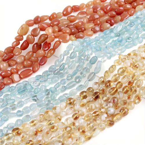 Edelstein Schmuckperlen, Unregelmäßige, DIY & verschiedenen Materialien für die Wahl, beads size 6-8mm, verkauft per ca. 38 cm Strang