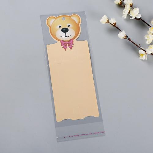 OPP Self Sealing Bag, OPP Material, with Adhesive Sticker, Rectangle, Double Layer & dustproof & transparent, clear, bag size 100x180mm, 6 microns, 1000PCs/Lot, Sold By Lot