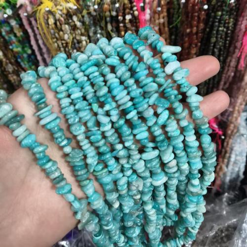 Natural Amazonite Beads, Amazonite, DIY, beads size 3-8mm, Sold Per Approx 80 cm Strand