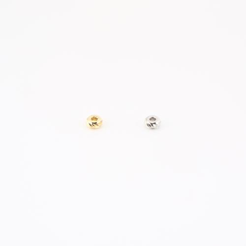 Brass Spacer Beads, plated, DIY, more colors for choice, 2x4x4mm, Sold By PC