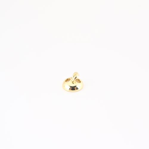 Brass Jewelry Bails, gold color plated, DIY, 6x8x8mm, Sold By PC