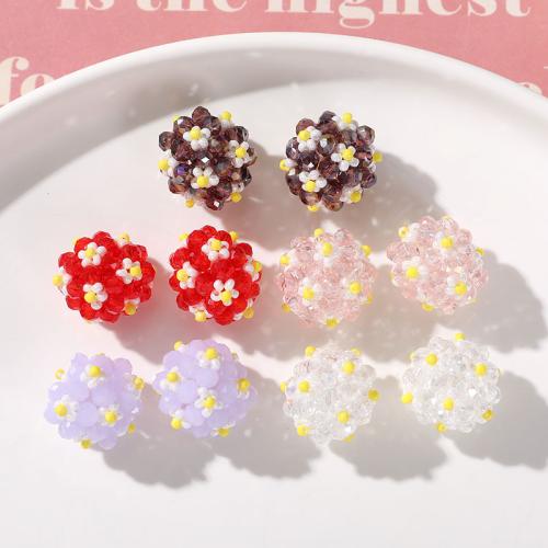 Crystal Beads, DIY, more colors for choice, 17mm, Sold By PC