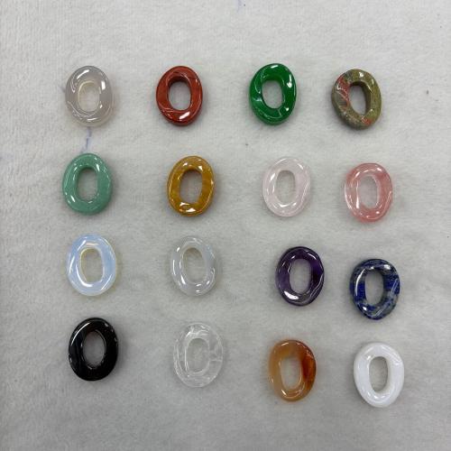 Gemstone Pendants Jewelry, DIY & different materials for choice, 18x25mm, Sold By PC