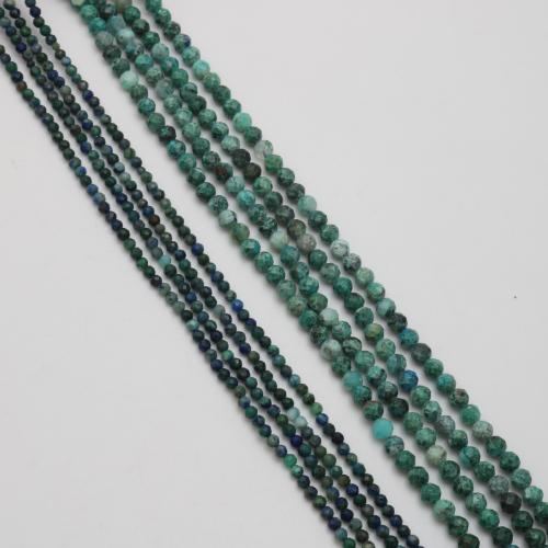 Lapis Lazuli Phenix Beads, Round, DIY & different size for choice & faceted, Sold By Strand