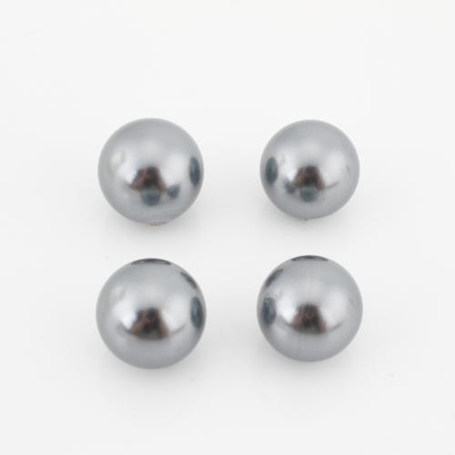 South Sea Shell Beads, Shell Pearl, Round, DIY & different size for choice & half-drilled, Hole:Approx 1.5mm, 10PCs/Lot, Sold By Lot