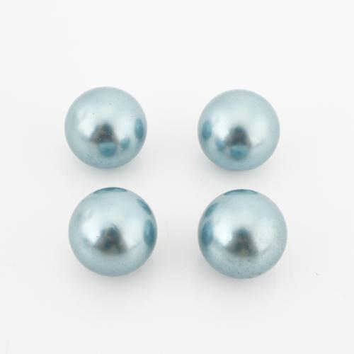 Abalorios de Nácar de Mar de Sur, Shell Pearl, Esférico, Bricolaje & diverso tamaño para la opción & perforado medio, agujero:aproximado 1.5mm, 10PCs/Grupo, Vendido por Grupo