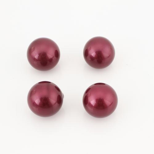 South Sea Shell Beads, Shell Pearl, Round, DIY & different size for choice & half-drilled, Hole:Approx 1.5mm, 10PCs/Lot, Sold By Lot