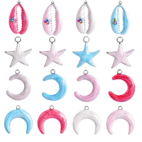 Stainless Steel Pendants, 304 Stainless Steel, plated, DIY & different styles for choice & enamel, 10PCs/Bag, Sold By Bag