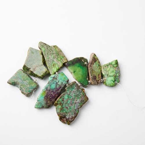 Natural Imperial Jasper Pendants, Impression Jasper, irregular, DIY, more colors for choice, gemstone size 10-40mm, Sold By PC