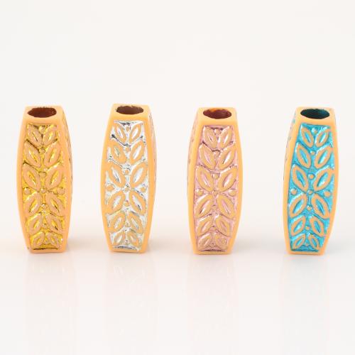Resin Jewelry Beads, DIY, more colors for choice, 30x15x11mm, 100PCs/Lot, Sold By Lot