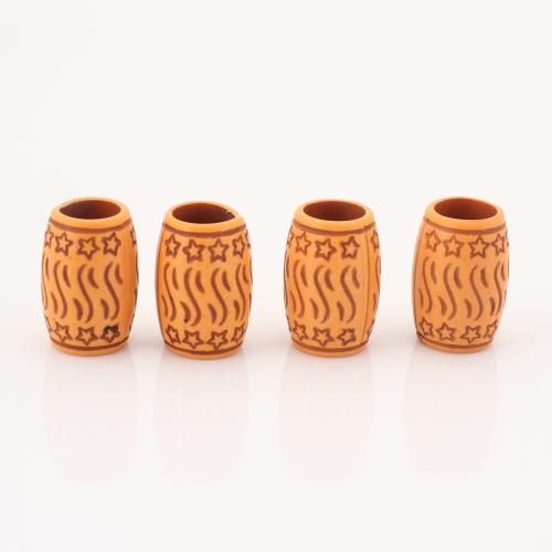 Resin Jewelry Beads, DIY, 16x11x11mm, 100PCs/Lot, Sold By Lot