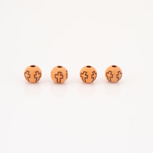 Resin Jewelry Beads, Round, DIY, 7x7x7mm, 100PCs/Lot, Sold By Lot