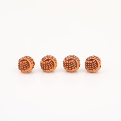 Resin Jewelry Beads, Round, DIY, 8x8x8mm, 100PCs/Lot, Sold By Lot