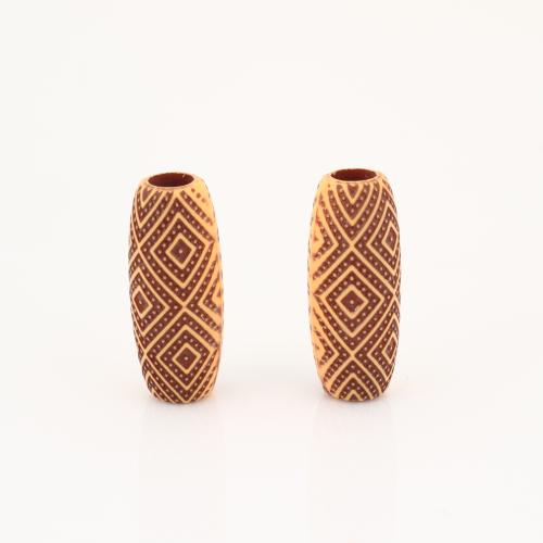 Resin Jewelry Beads, DIY, 30x12x10mm, 100PCs/Lot, Sold By Lot