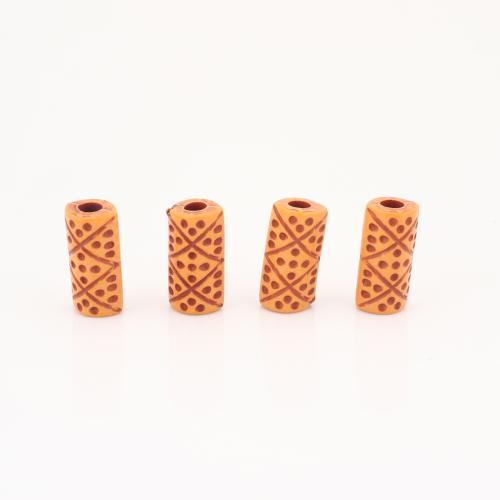 Resin Jewelry Beads, DIY, 14x7x7mm, 100PCs/Lot, Sold By Lot