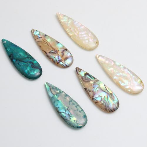 Muschel Anhänger, Shell Paper, Tropfen, Epoxidharzklebstoff, DIY, keine, 15.60x45x3.80mm, verkauft von PC